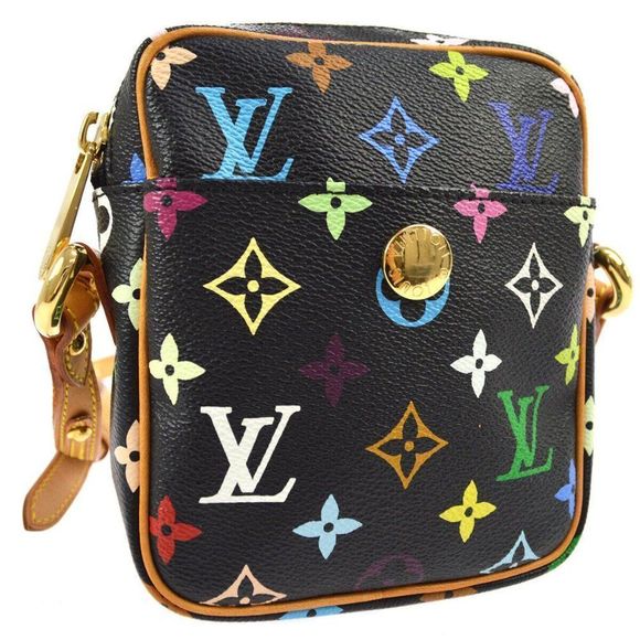 Rift Multicolor Black Shoulder Bag - Picture 1 of 9